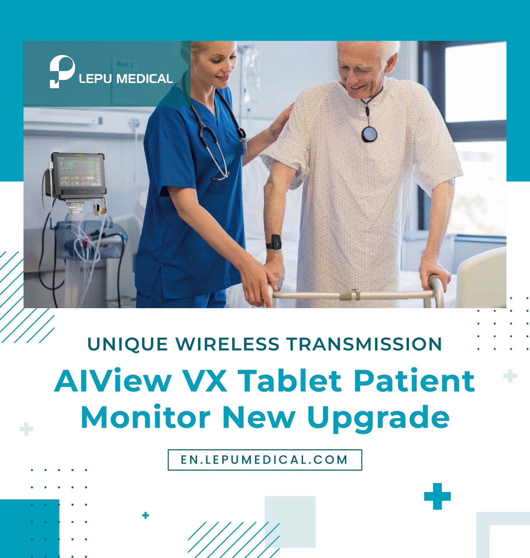 Buenas noticias | Actualización avanzada del monitor de tableta AIView VX con transmisión inalámbrica única