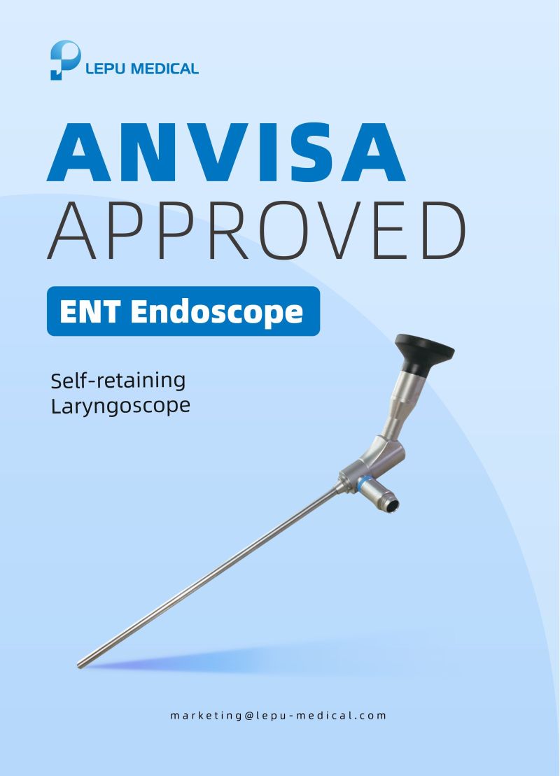 Grandes noticias | Lepu ENT Endoscopy Suite ahora está certificada ANVISA
