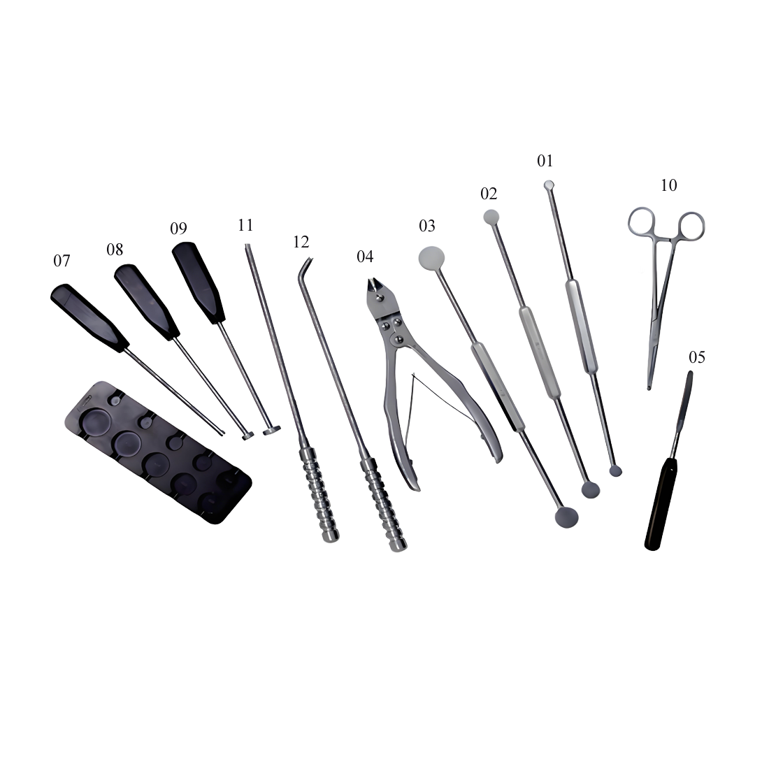 Zestaw instrumentów do siatki