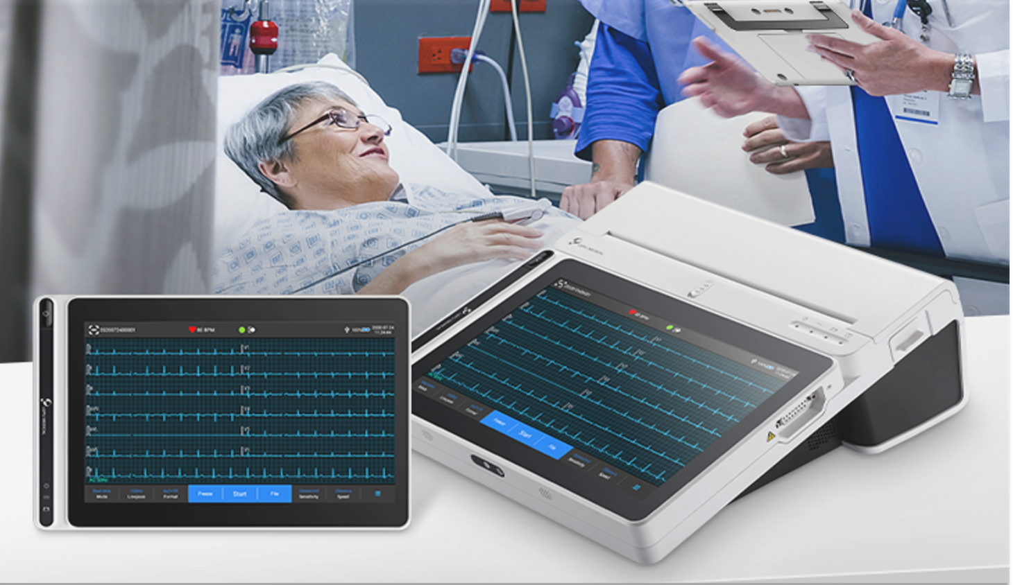 حل مراقبة ذكي متعدد السيناريوهات ECG