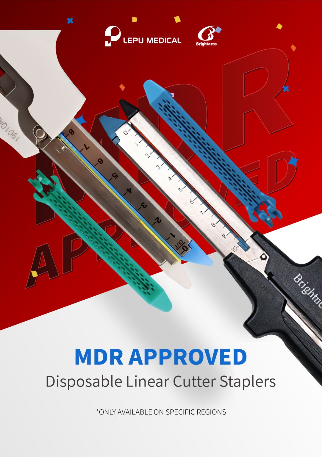 Good News | Lepu Disposable Linear Cutter Staplers are now officially EU MDR Approved